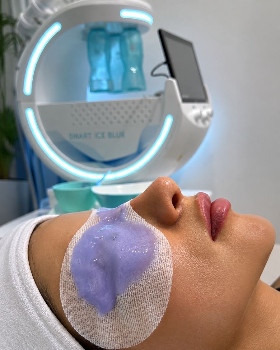 Tratamiento facial con análisis de piel en Estéticas Mai